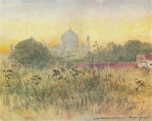 Il Taj Mahal, Agra, 1905 da Mortimer Ludington Menpes