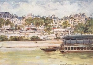 Lavatoio vicino al Pont Neuf da Mortimer Ludington Menpes