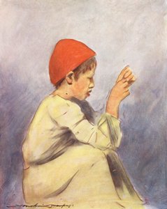 Bambini del mondo: ragazzo sarto da Mortimer Ludington Menpes