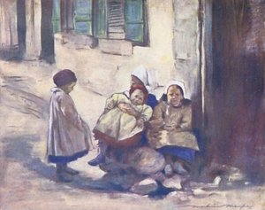 Bambini del mondo: Bretone, una famiglia da Mortimer Ludington Menpes