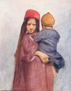 Bambini del mondo: Kashmir, un braccio pieno da Mortimer Ludington Menpes