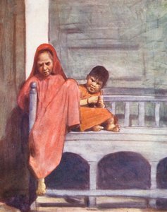 Bambini del mondo: due in un angolo