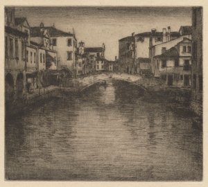 Un canale laterale, Venezia