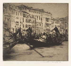 Giorno di Festa, Venezia da Mortimer Menpes