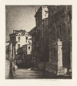 Tardo pomeriggio, Venezia da Mortimer Menpes