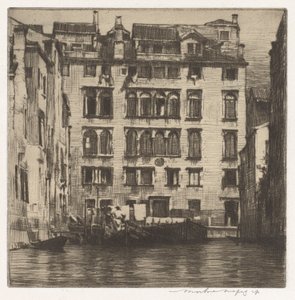 Caricamento delle Chiatte da Mortimer Menpes