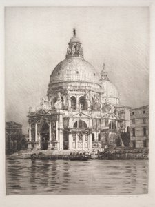 Santa Maria della Salute #1 da Mortimer Menpes