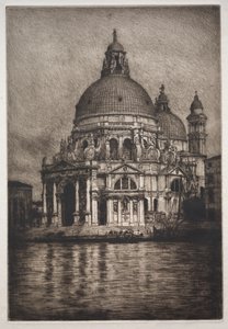 Santa Maria della Salute #2, 1910 da Mortimer Menpes