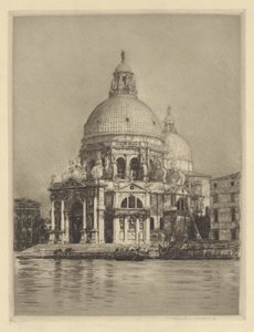 Santa Maria della Salute (2) da Mortimer Menpes