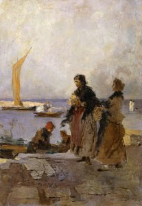 Sul molo di Chioggia da Mose Bianchi
