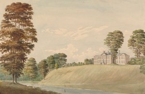 Veduta di Erthig, Denbigshire, Galles