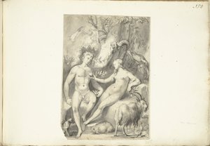 Adamo ed Eva da Moses Ter Borch