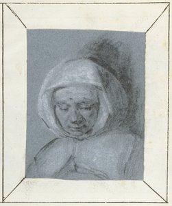 Studio di una testa di donna