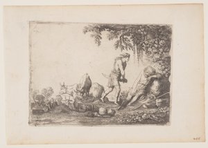 Mercurio uccide Argo, da La storia di Mercurio e Argo da Moses van Uyttenbroeck