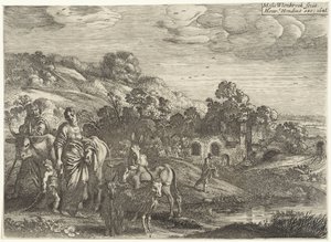 La partenza di Agar