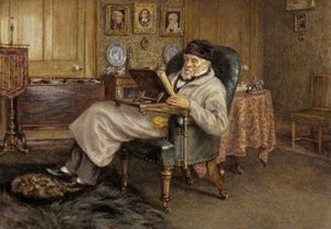 Thomas Carlyle, 1795 - 1881. Storico e saggista da Helen Allingham