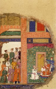 Il re Dasaratha conversa con il sacerdote di famiglia riguardo alla reggenza di Rama all