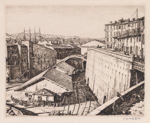 Capannoni ferroviari, Marsiglia da Muirhead Bone