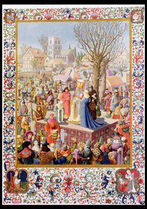 Gli inizi della recita di Natale Copertina del The Illustrated London News da Muriel Broderick