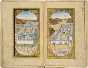 Al-Masjid al-Nabawi e Masjid al-Haram, 1783 da Mustafa Halimi