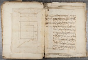 Portfolio di disegni di Mutio Oddi di Urbino e altri, p120, c.1635-40 da Muzio Oddi