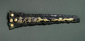 Pugnale (bronzo, oro e argento)