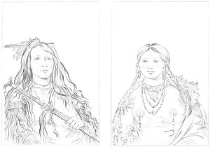 Cheyennes, 1841