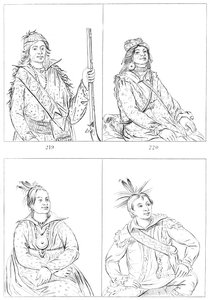 Creeks e Choctaws, 1841