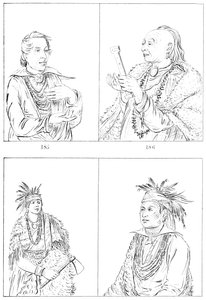 Kickapoos e Weas, 1841
