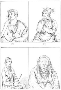 Potowatomies e Kaskasias, 1841