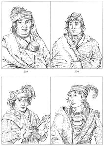 Capi Seminole, Fort Moultrie, Carolina del Sud, 1837-1838 1841