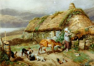 Una capanna delle Highlands