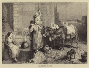 Un pozzo a Hastings da Myles Birket Foster