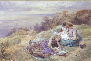 A Bonchurch, Isola di Wight da Myles Birket Foster