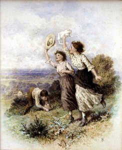 Catturare Farfalle da Myles Birket Foster