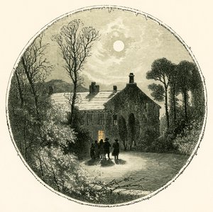 Minstrel natalizio da Myles Birket Foster