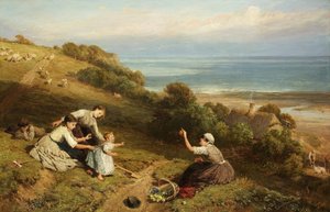 Paesaggio: La ragazza con l