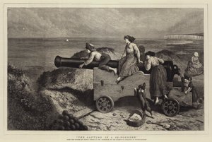 La cattura di un cannone da 32 libbre