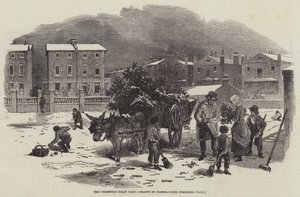 Il Carro di Agrifoglio di Natale da Myles Birket Foster