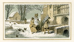 Inverno di William Shakespeare da Myles Birket Foster