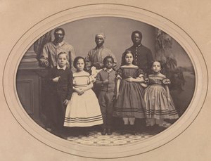 Schiavi emancipati portati dalla Louisiana dal colonnello George H. Banks da Myron H. Kimball