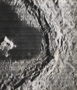 Lato oscuro della Luna ad Apolune