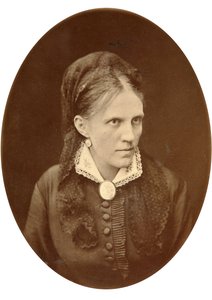 Anna Dostoevskaya, moglie dello scrittore russo Fyodor Dostoevsky da N.A. Lorenkovich