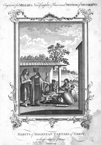 Abitudini dei tartari del Daghestan di Tarcu, ai confini della Persia, 1780 da N. C. Goodnight