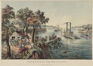 Bassa marea nel Mississippi, 1868