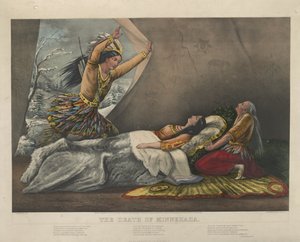 La morte di Minnehaha, 1867