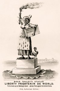 La Statua della Libertà di Frère Thuldy spaventa il mondo: Essere bloccata sull