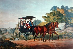 Vita in campagna: La cavalcata mattutina da Currier and Ives