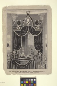 Corpo del presidente martire, Abraham Lincoln