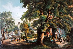 Vita di campagna negli USA: il fabbro del villaggio